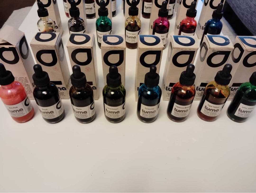 ヤ*の様 Luma アートインク カラーインク　多色セット　22色