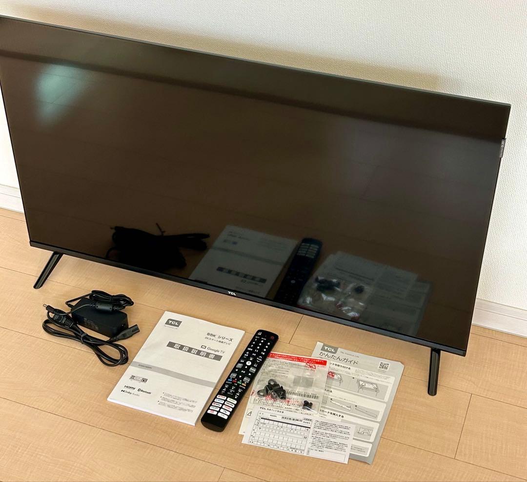 【5年保証】TCL 40S5K 量子ドット スマートテレビ 2025年NEW