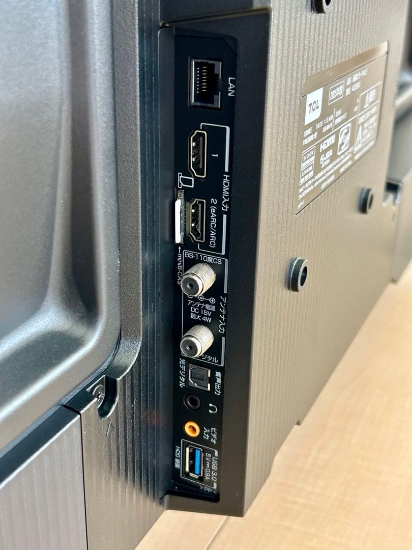 【5年保証】TCL 40S5K 量子ドット スマートテレビ 2025年NEW