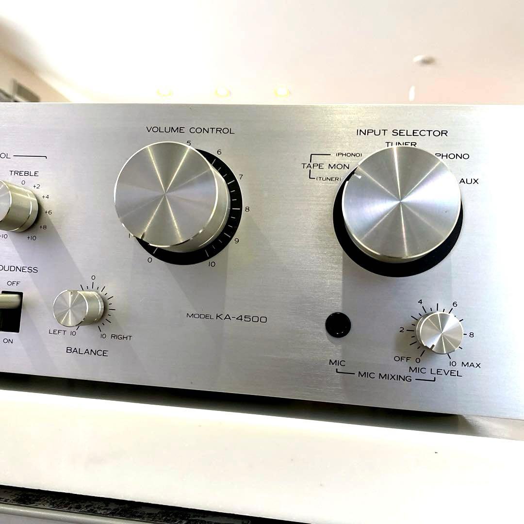 TRIO プリメインアンプ KA-4500 動作品 トリオ