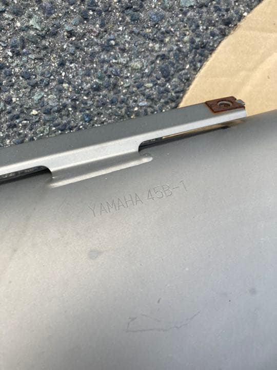 YZF-R1 09 45B 純正マフラー