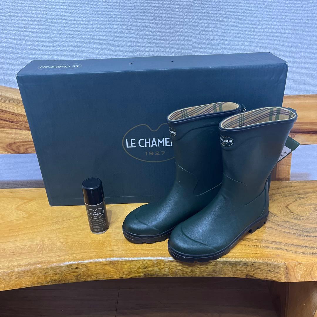 【300】レディース　ラバー　レインブーツLE CHAMEAU ４１