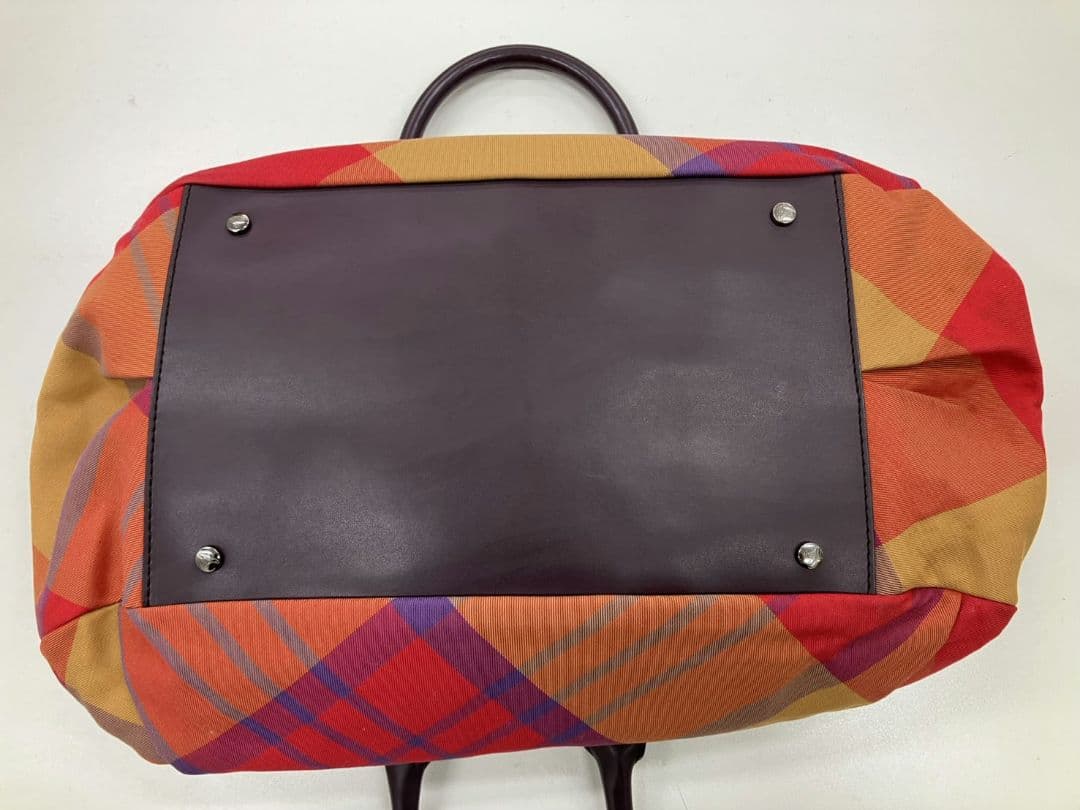 【ヴィヴィアン・ウエストウッド　ハンドバッグ】マルチカラー