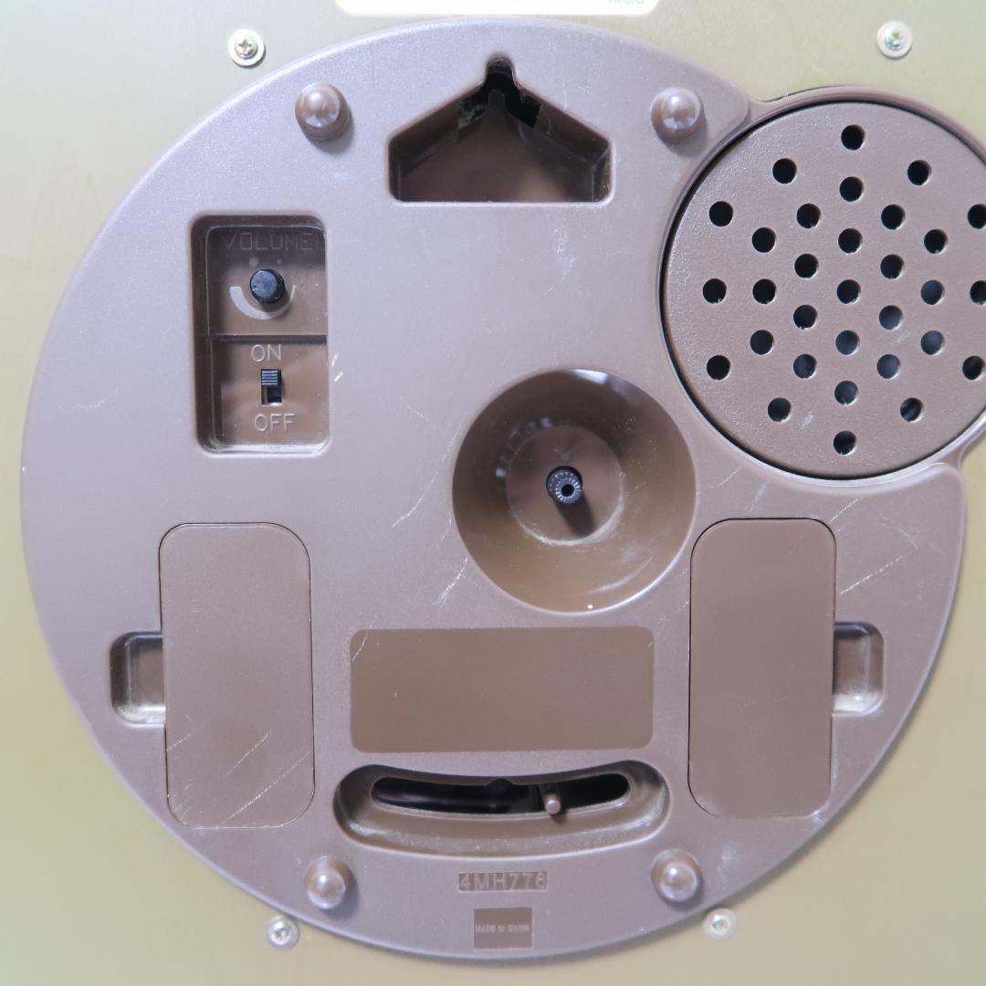 希少　ピーターラビット メロディ掛時計 4MH776