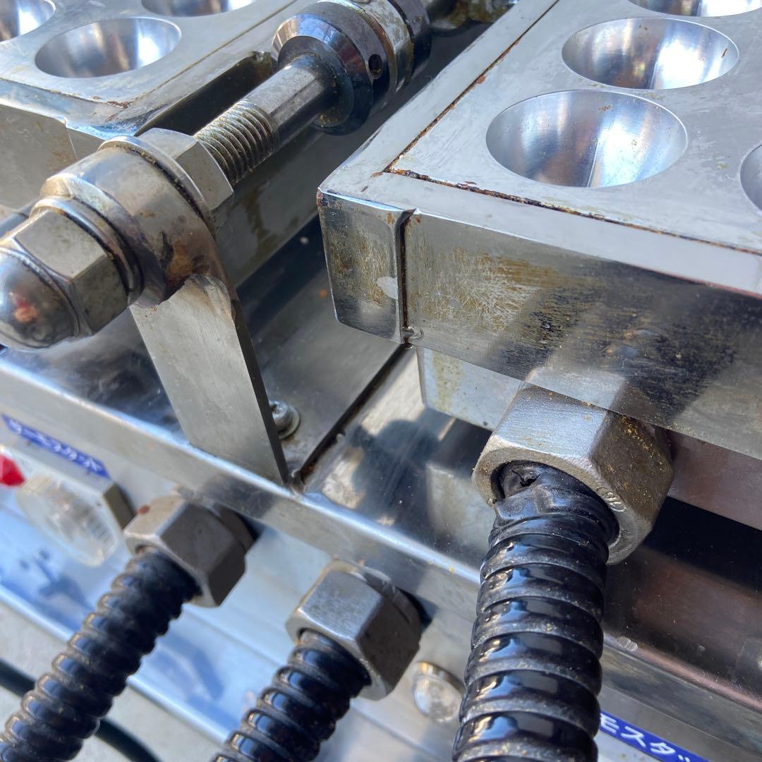 中古品 ベビーカステラ焼器 丸型 パイオニア厨房 100V PK-45