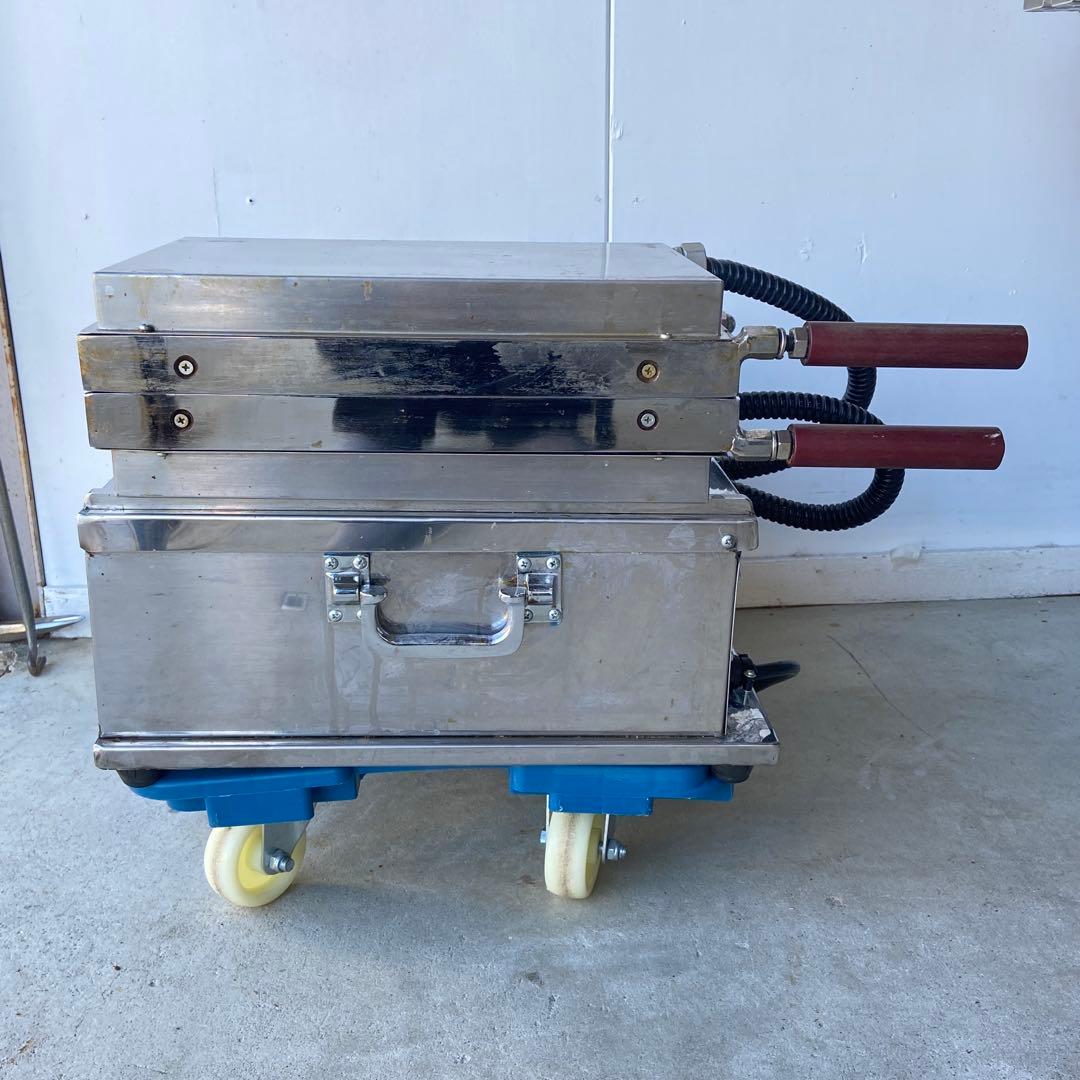 中古品 ベビーカステラ焼器 丸型 パイオニア厨房 100V PK-45