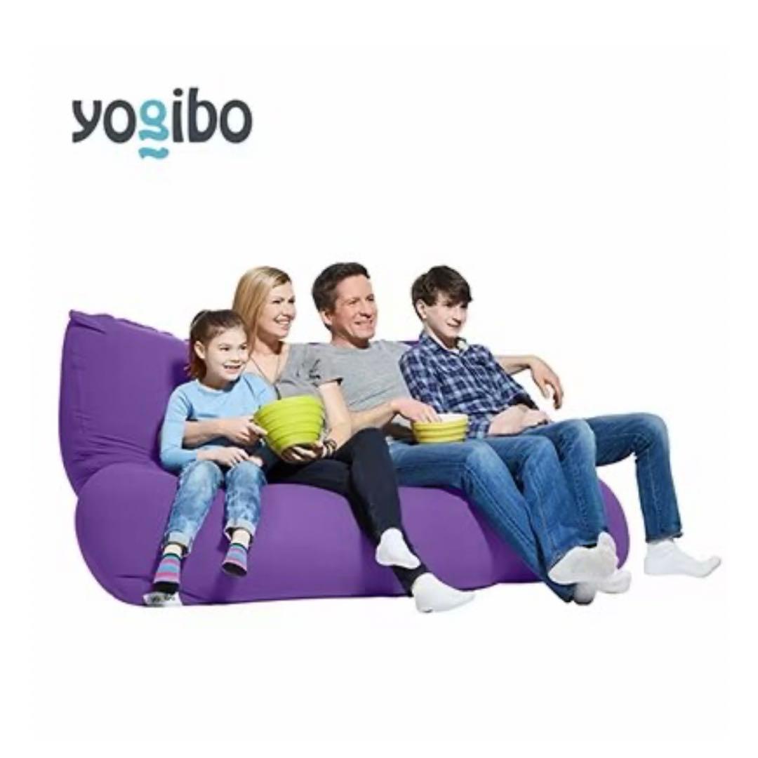Yogibo double ヨギボー　ダブル カバー　パープル
