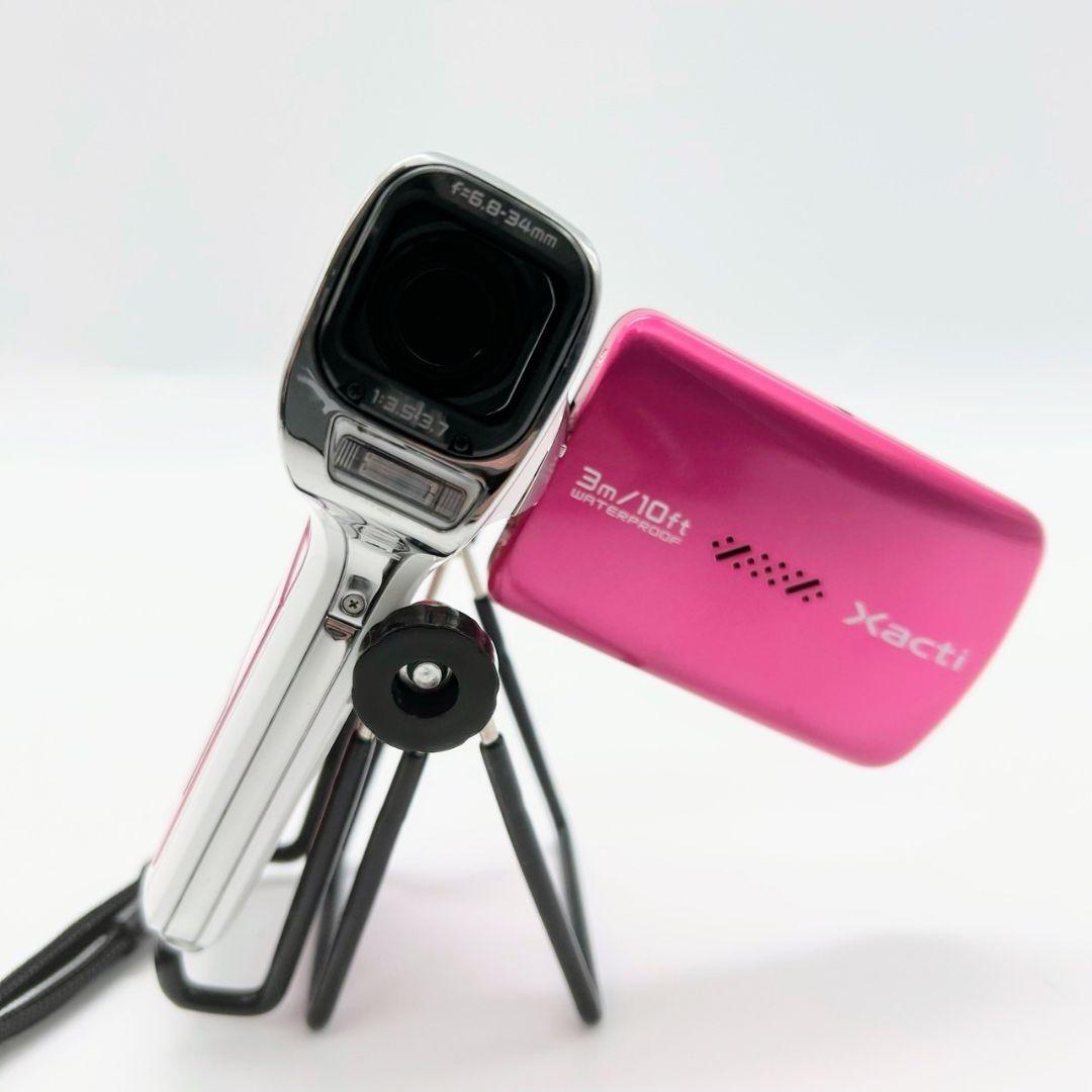 SANYO デジタルムービーカメラ Xacti DMX-CA100 ピンク