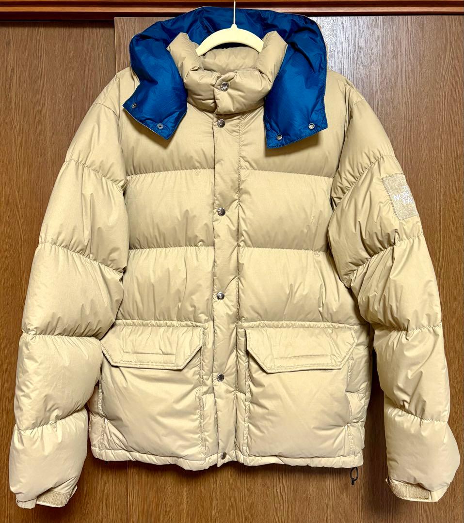 ザノースフェイス キャンプシエラショート ダウン KM／XL 美品 防寒 冬