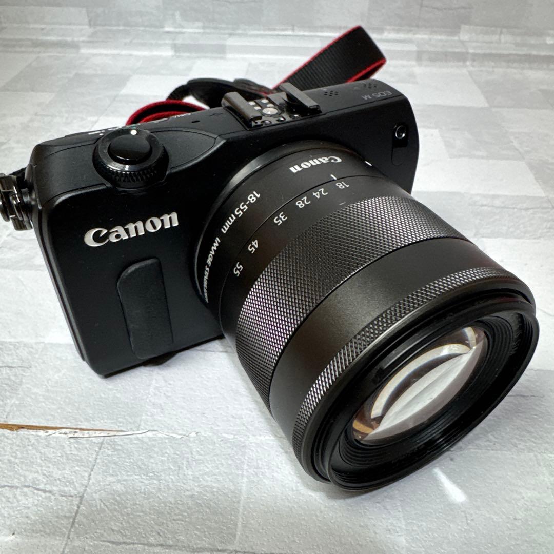 B071 Canon EOS M イオス ダブルレンズキット ミラーレス