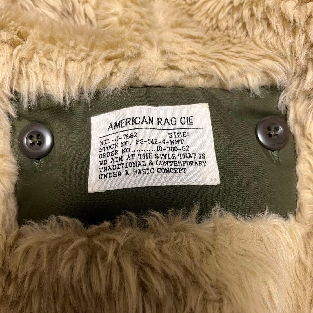 【美品】アメリカンラグシー モッズコート オリーブ Ｍ 4way ラクーンファー