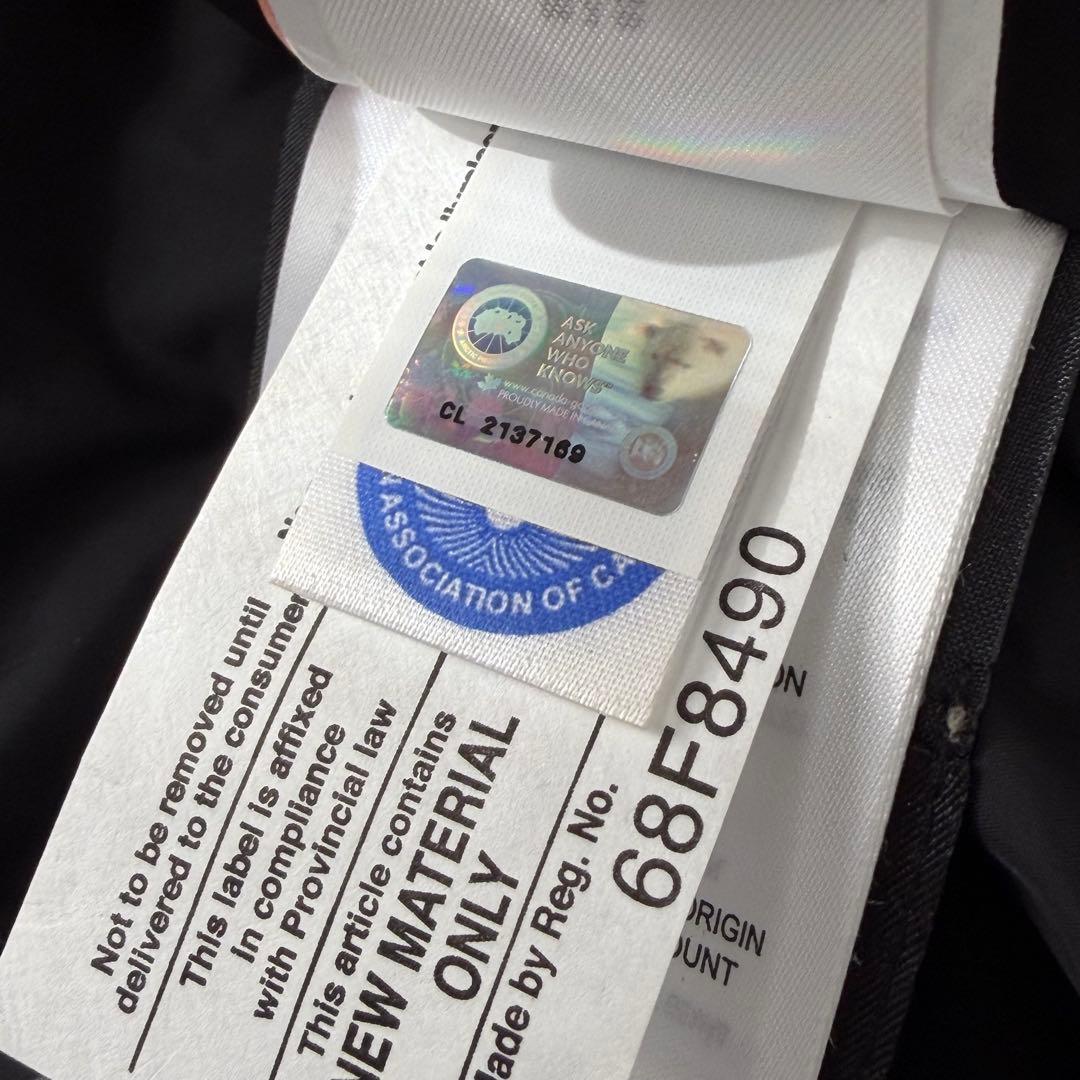 【極美品✨】カナダグース　マクミランパーカ　Lサイズ　ネイビー　国内正規品