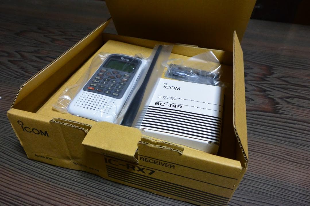 受信機 icom IC-RX7 WIDEBAND RECEIVER
