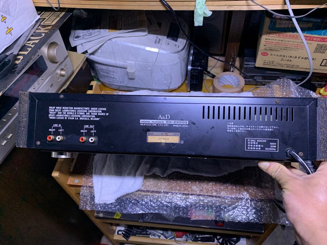 A&D カセットデッキ　GX-Z9000エー・アンド・デイ