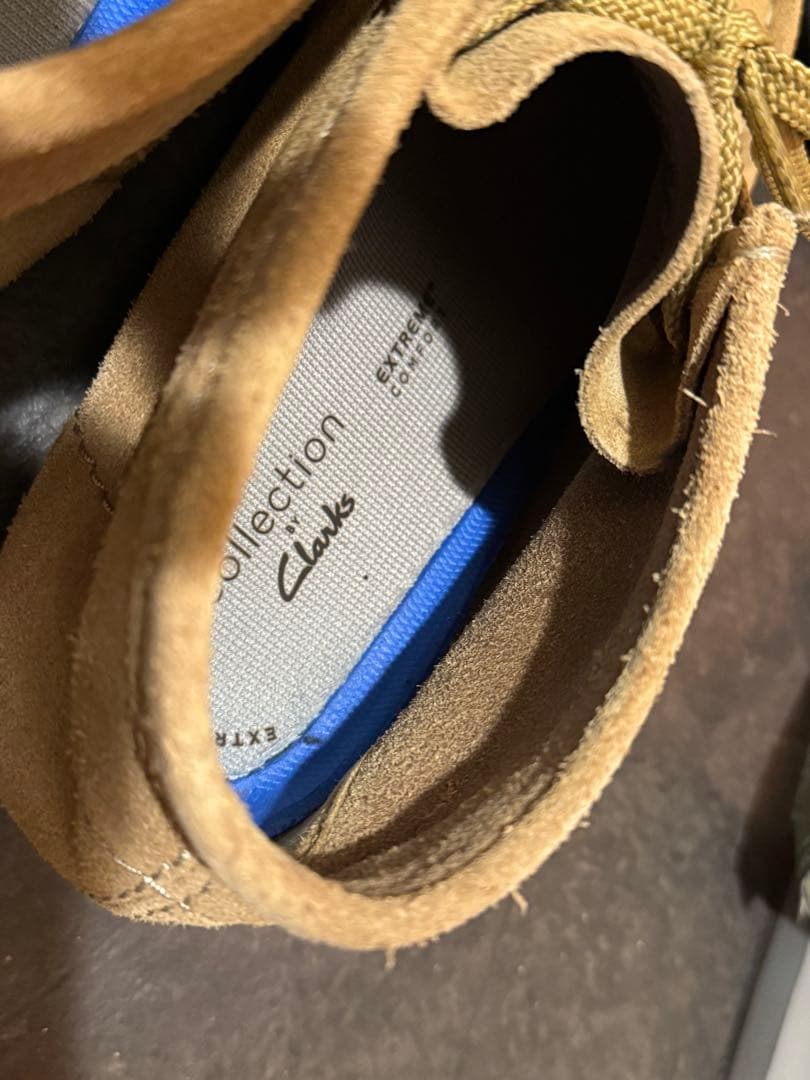 【クラークス】Clarks ワラビーブーツ　ダークサンドスウェード　UK7