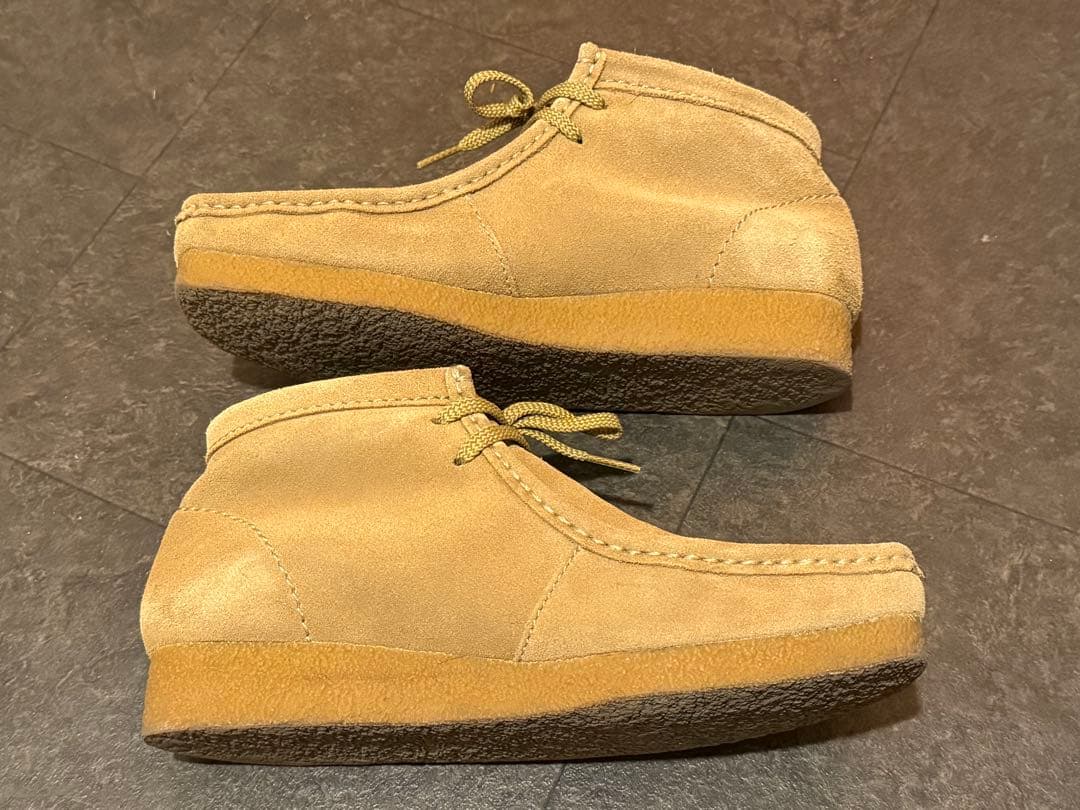 【クラークス】Clarks ワラビーブーツ　ダークサンドスウェード　UK7