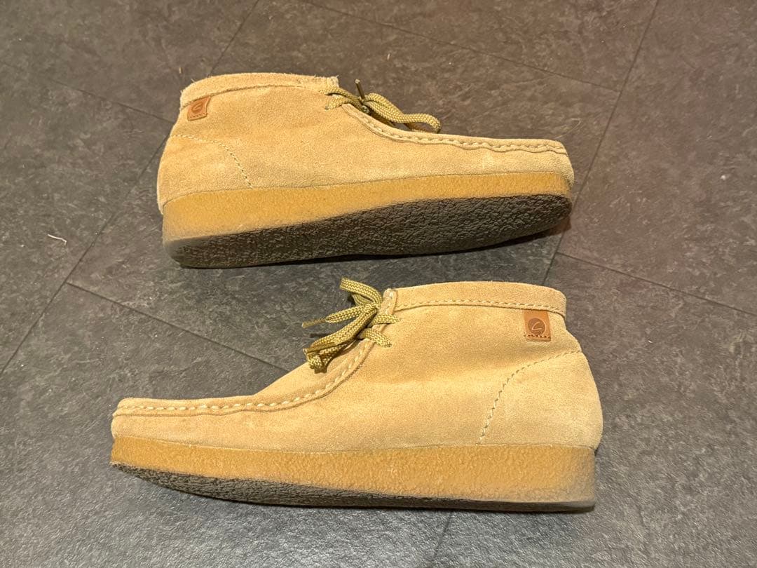 【クラークス】Clarks ワラビーブーツ　ダークサンドスウェード　UK7