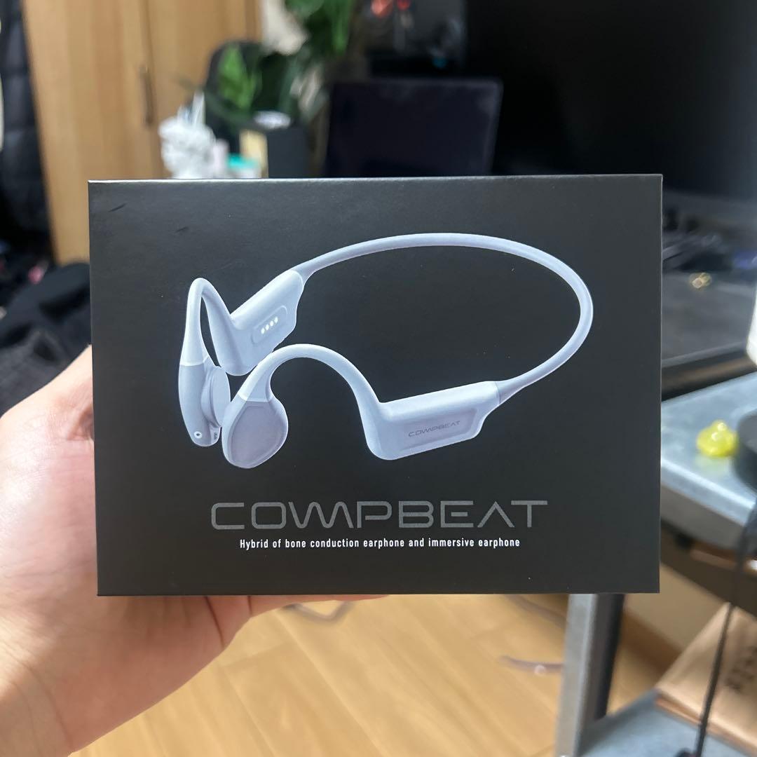 COMPBEAT 骨伝導イヤホン Bluetooth 5.4 完全防水