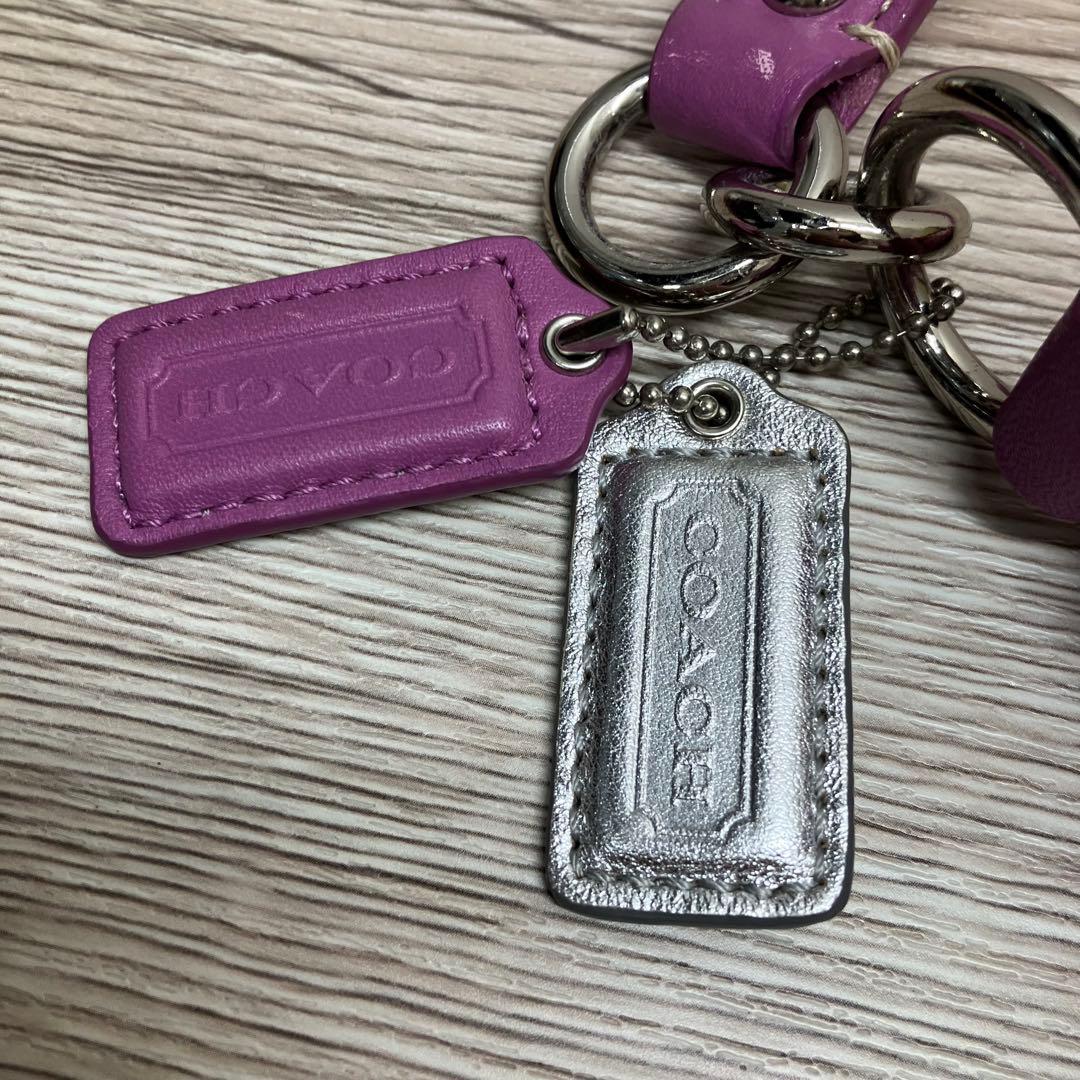 coach コーチ　ピンク ナイロン ショルダーバッグ★