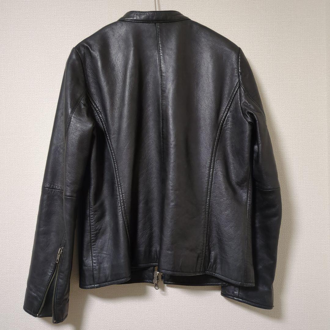 美品 ジャーナルスタンダード シングルライダース ラムレザー ジャケット 38