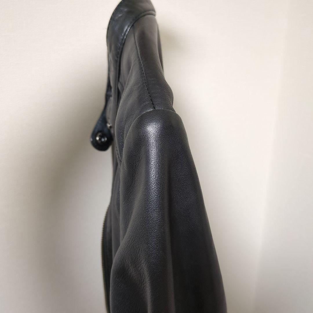 美品 ジャーナルスタンダード シングルライダース ラムレザー ジャケット 38