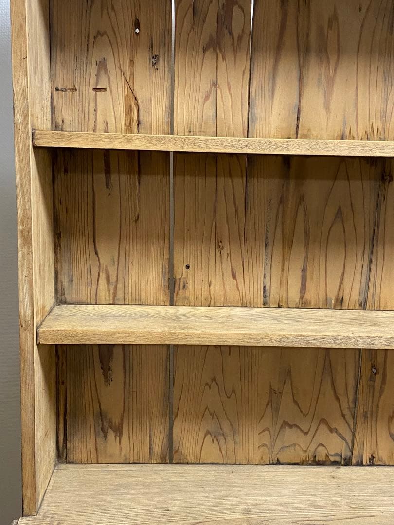 アンティーク　食器棚