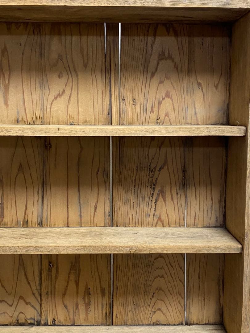 アンティーク　食器棚