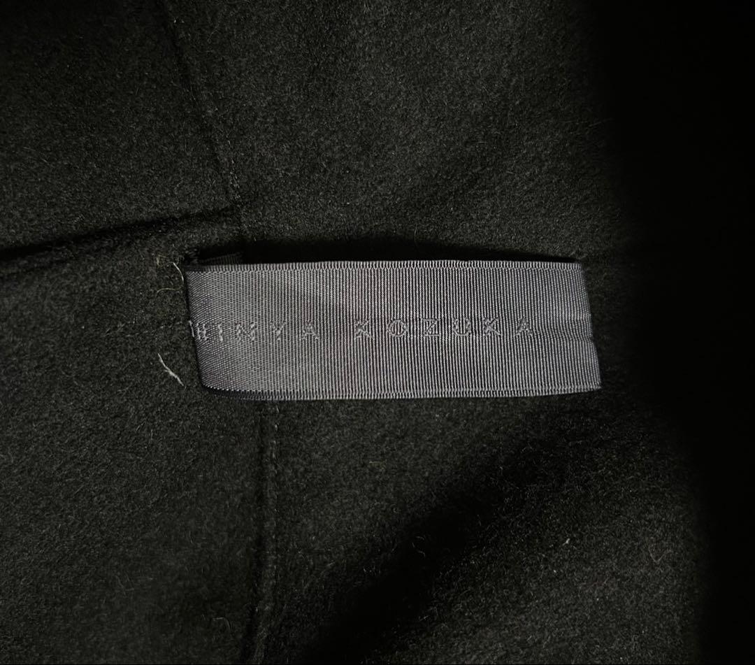 SHINYAKOZUKA/シンヤコズカ/フーデコート/黒/fooded coat