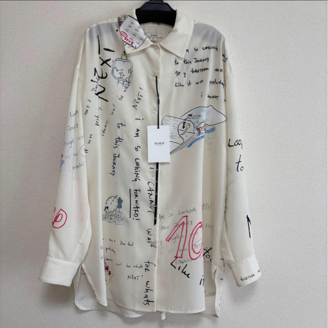 Gabrielle×Ameri 10TH HISTORY OVER SHIRT