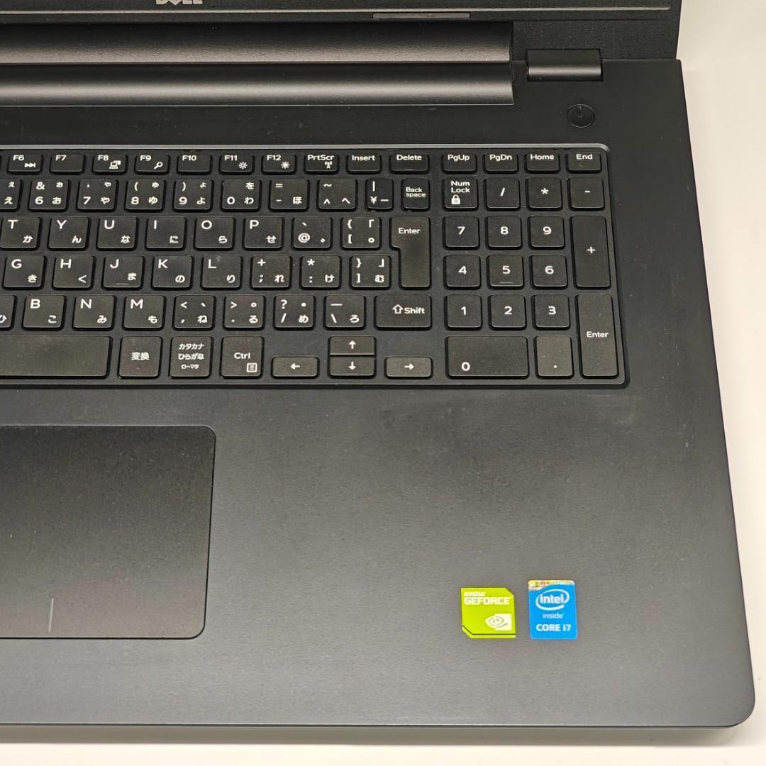 【DELL】爆速i7 SSD512GB 8GB グラボ搭載 大型 ノートPC