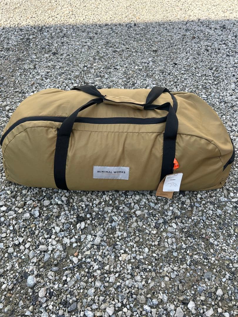 【美品】MINIMALWORKS　ミニマルワークス　AGORA　アゴラ　TAN