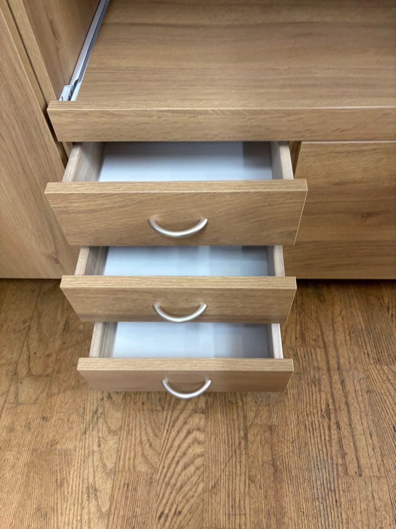 M092 木製キッチンカウンター 幅1195mm