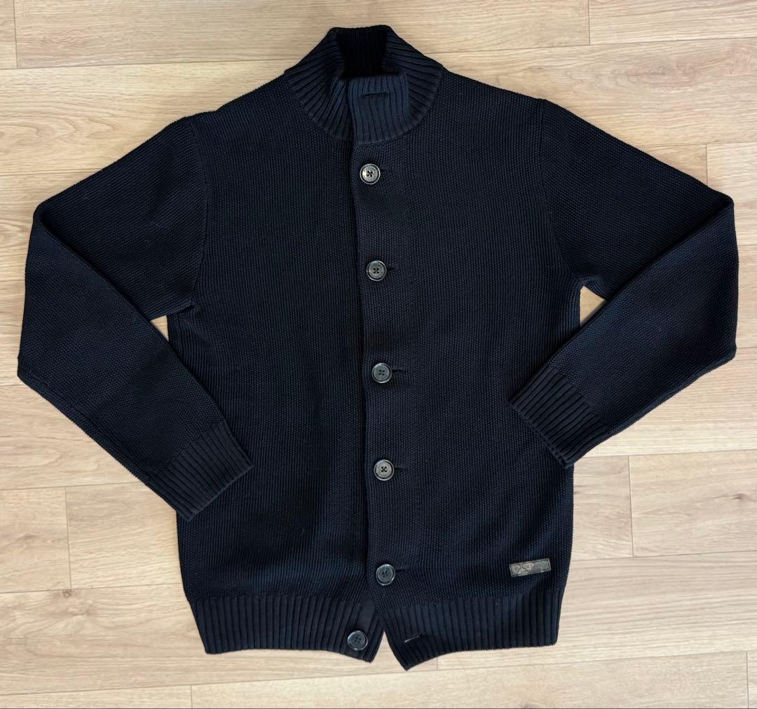 今期物！ ブラックレーベルクレストブリッジ　ハイネックカーディガン M