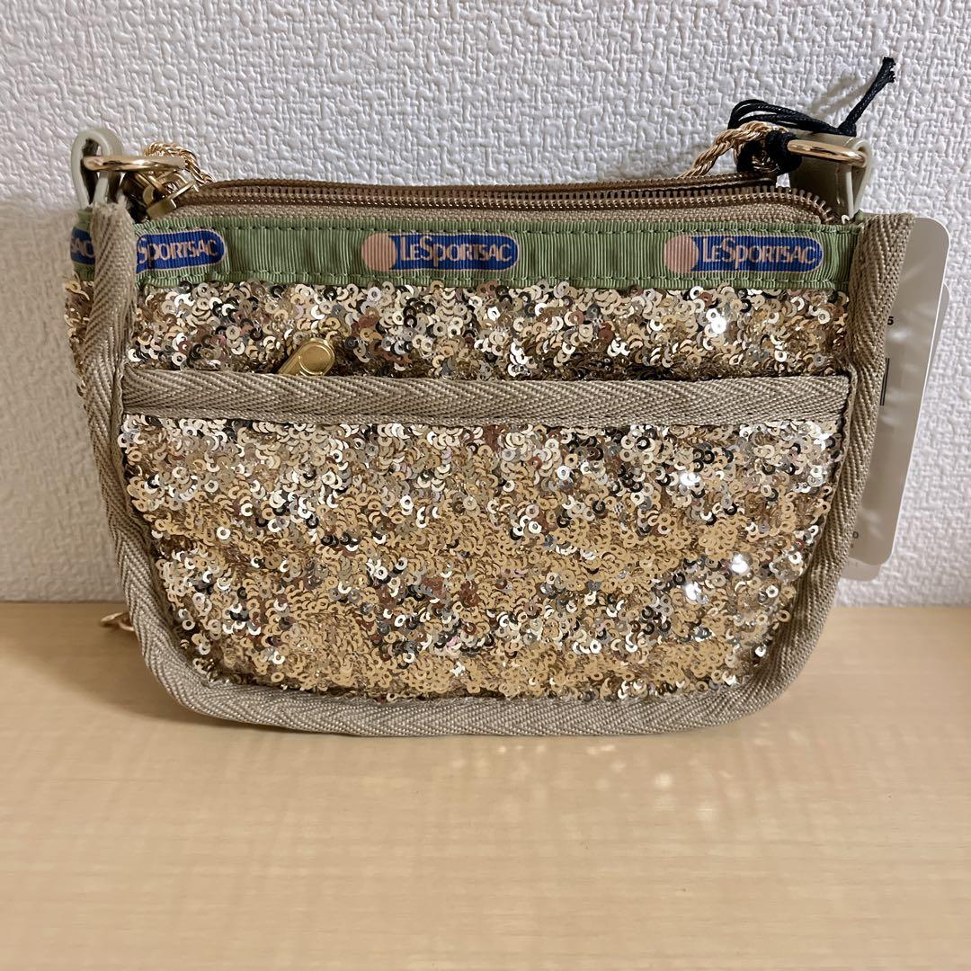 レスポートサック 2WAY CHAIN MINI BAGサンシャインゴールド