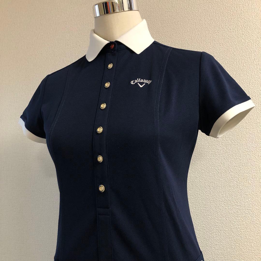 キャロウェイ ゴルフ スポーツ ウェア ワンピース ネイビー Mサイズ