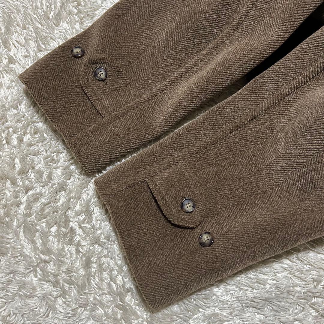 グローバーオール キングストンムーアブルックヘリンボーンダッフルコート4XL