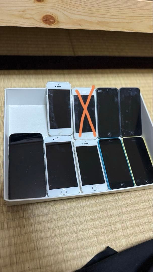 iPhone 12Pro /7/5s/5c（2台）/5（3台）まとめ売り