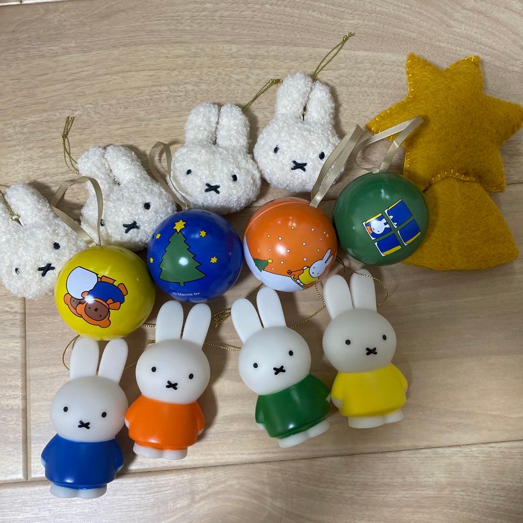 ミッフィークリスマスオーナメントセット