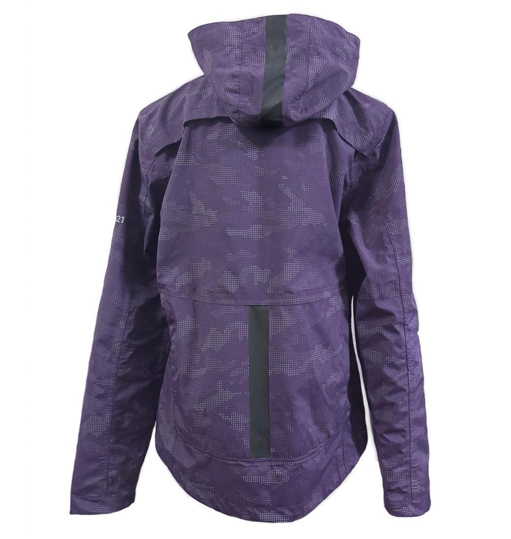 迷彩柄が反射 防水ジャケット リフレクティブ Womens S〜M 未使用