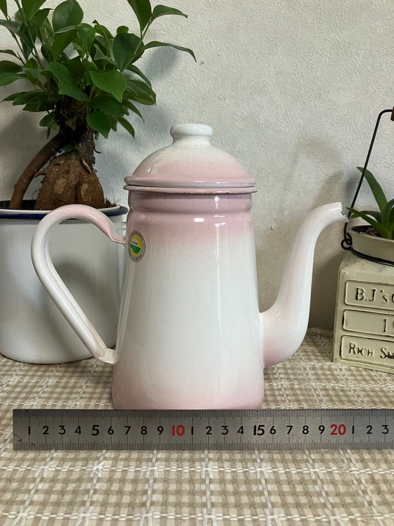 ② 協和工業 KYOWA 日本製 ホーローポット スカーレットローズ