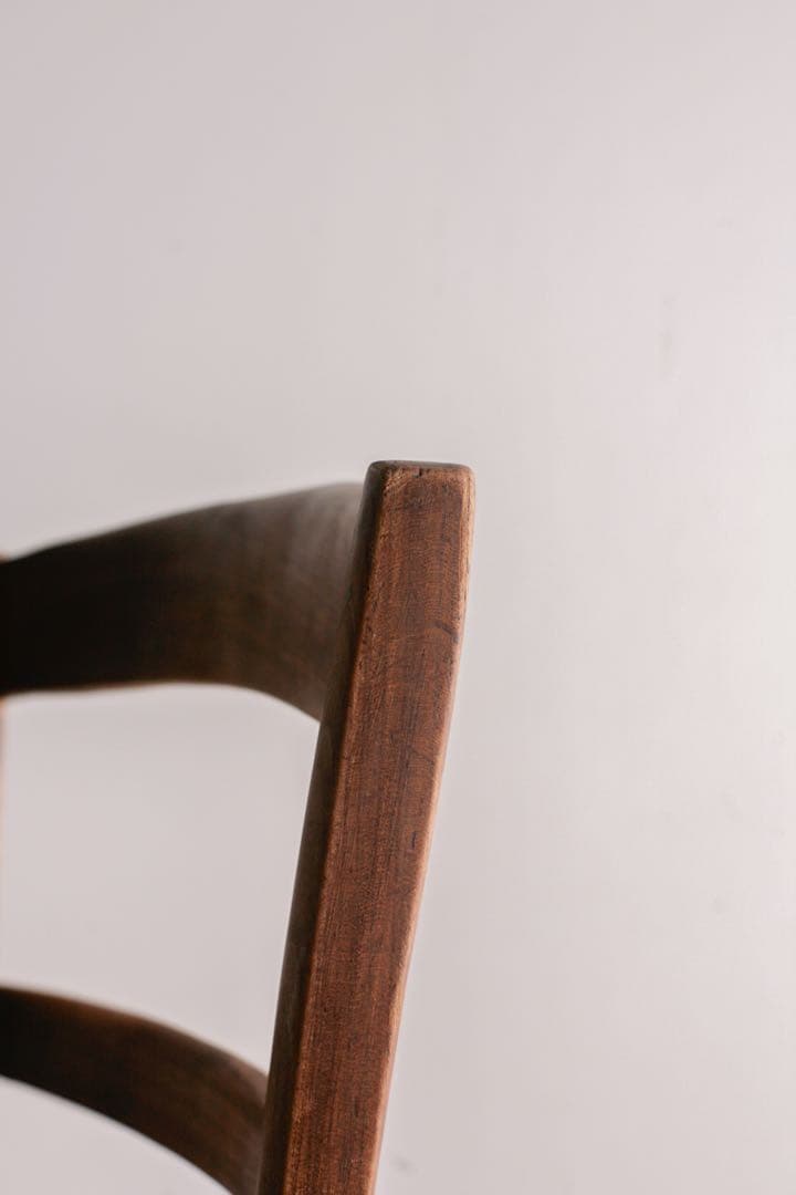 フランス アンティークチェア ラッシュ編み 無垢材 古家具 ブロカント