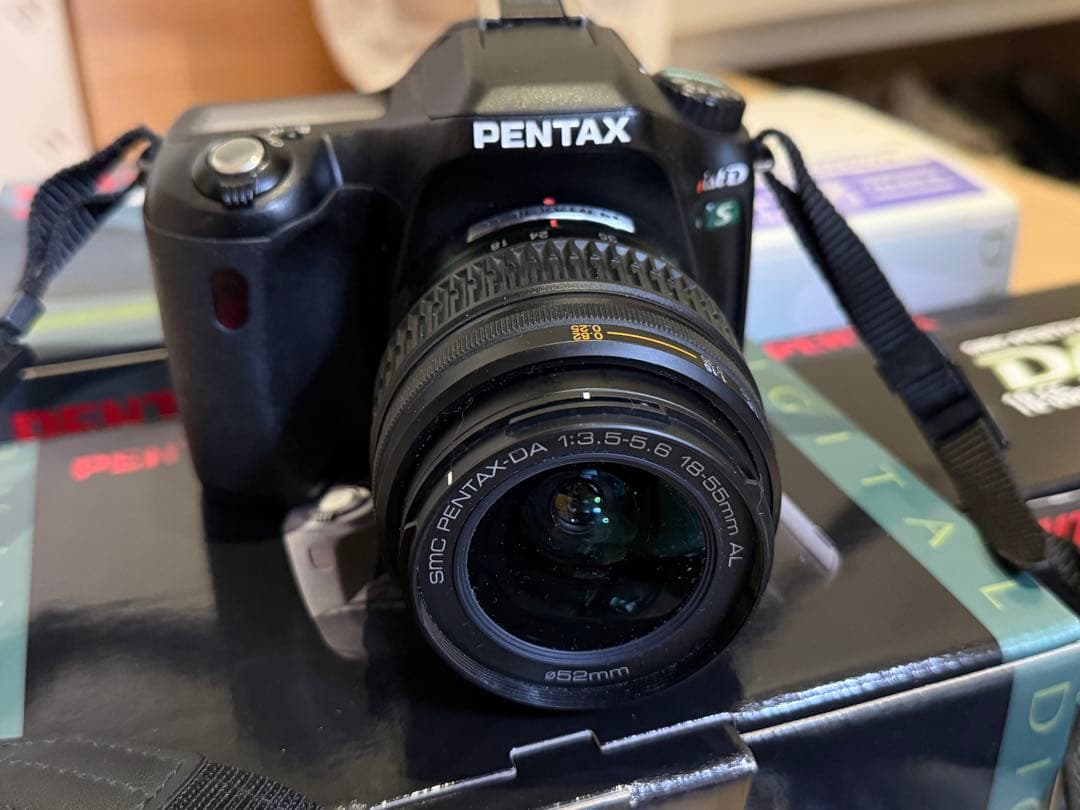 PENTAX *ist DS レンズキット SMC 18-55mm SDカード付