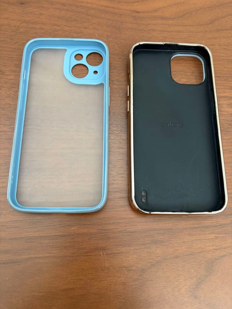 iPhone14 SIMフリー ブルー　256GB フィルム　ケース付き