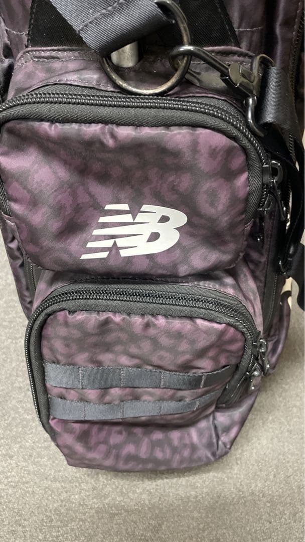 new balance キャディバッグ 黒/グレー