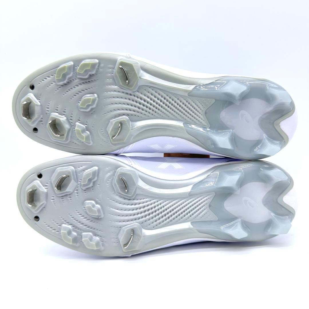 未使用タグ付✨アシックス エコクストワイド 野球 スパイクシューズ 25.5cm