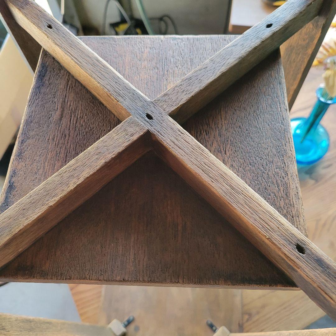 フランスアンティーク　花台　リペア品 店舗什器 ディスプレイ 古材 古木 木製