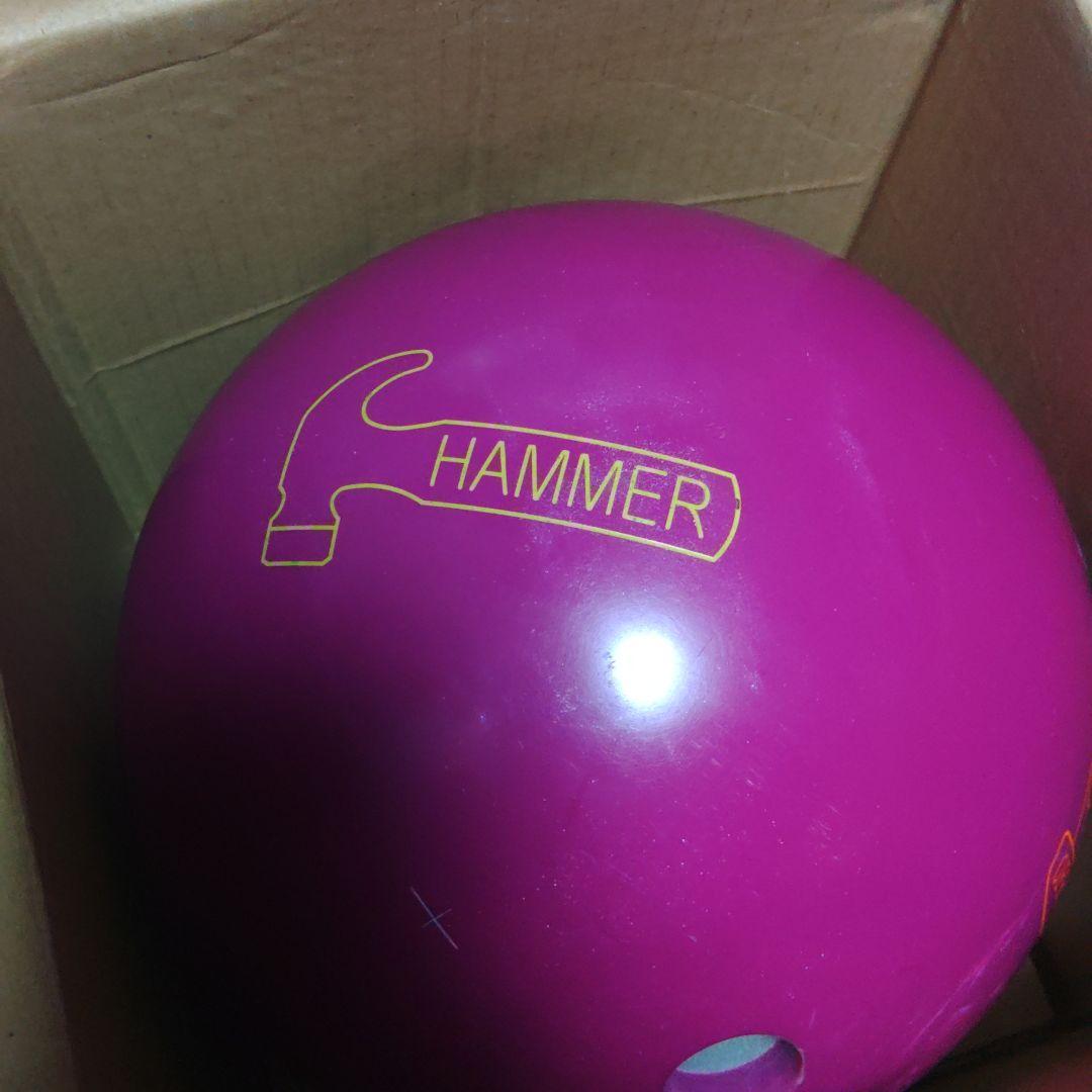 プラグ無 美品 ハンマー High Rev 3-D OFFSET　パール　14P