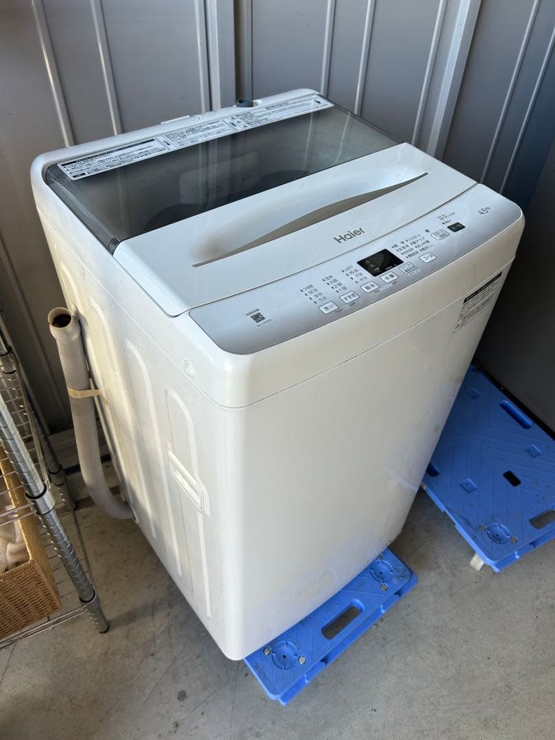 引取歓迎愛知　ハイアール 4.5kg洗濯機　JW-U45EA 2023年製