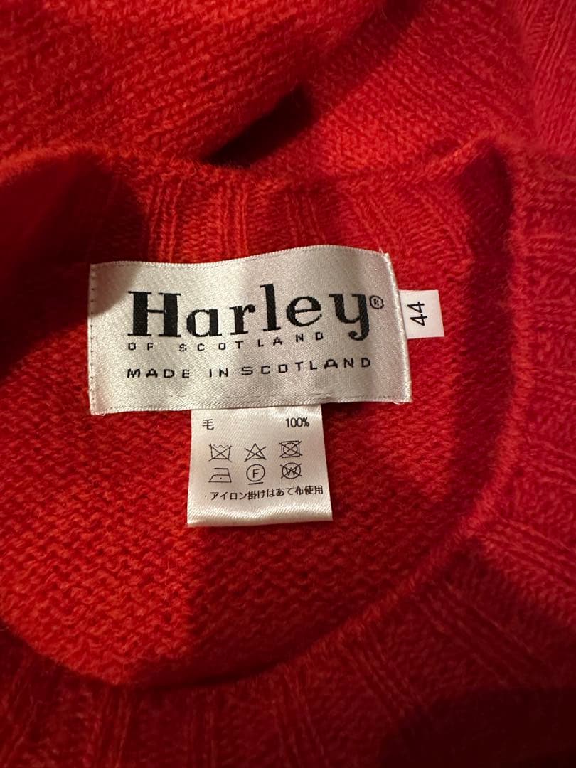 Harley of Scotland ハーレー レッド サイズ44