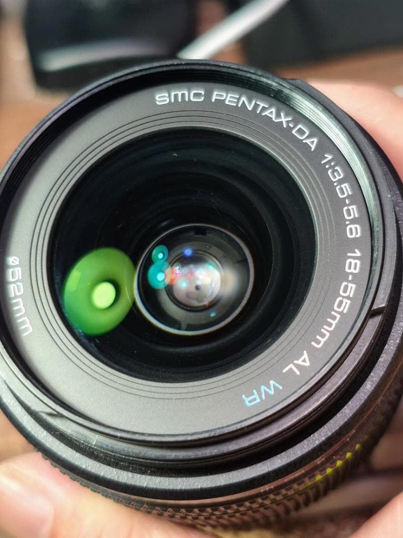 【黒死病対策】【内臓電池交換】PENTAX K-30 青 WRレンズ、充電器付